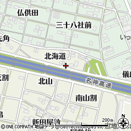 愛知県一宮市大和町氏永北海道802周辺の地図