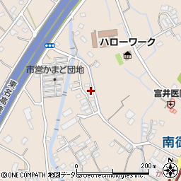 静岡県御殿場市竈1078周辺の地図