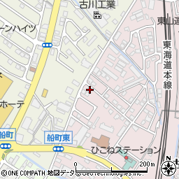 滋賀県彦根市古沢町720-18周辺の地図