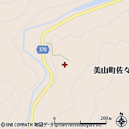 京都府南丹市美山町佐々里段周辺の地図