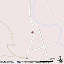京都府南丹市美山町三埜ムセノ尾周辺の地図