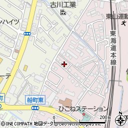 滋賀県彦根市古沢町720周辺の地図