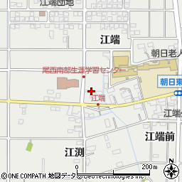 愛知県一宮市明地江端110周辺の地図