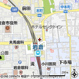 愛知県岩倉市本町神明西39周辺の地図