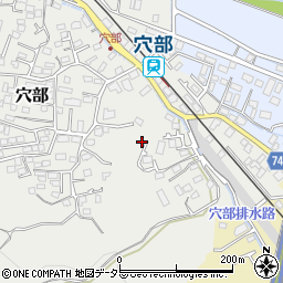 神奈川県小田原市穴部97周辺の地図