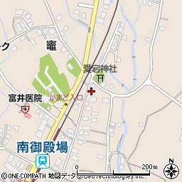 静岡県御殿場市竈238周辺の地図