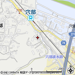 神奈川県小田原市穴部100周辺の地図