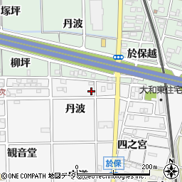愛知県一宮市大和町於保丹波14周辺の地図