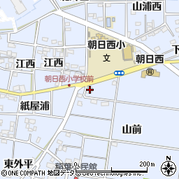 愛知県一宮市上祖父江山前52周辺の地図