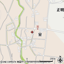京都府福知山市室周辺の地図