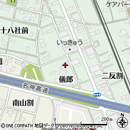 愛知県一宮市大和町妙興寺（儀郎）周辺の地図