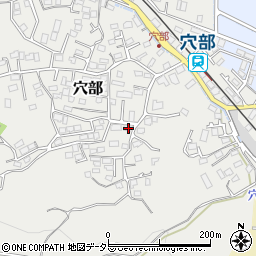 神奈川県小田原市穴部148周辺の地図