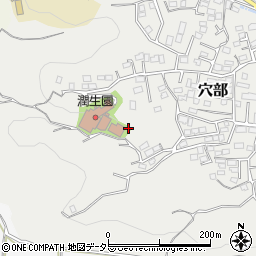 神奈川県小田原市穴部378周辺の地図