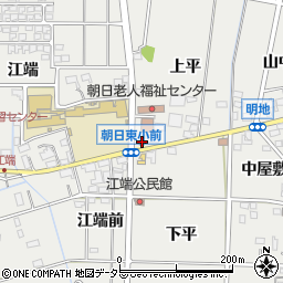 愛知県一宮市明地上平30周辺の地図