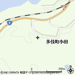 島根県出雲市多伎町小田766周辺の地図