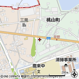 愛知県春日井市桃山町3061-1周辺の地図