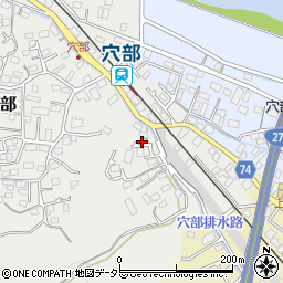 神奈川県小田原市穴部103周辺の地図