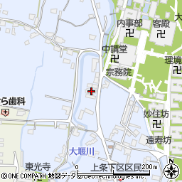 静岡県富士宮市上条544-2周辺の地図