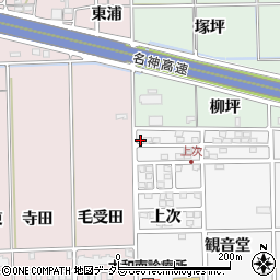愛知県一宮市大和町於保上次1-32周辺の地図