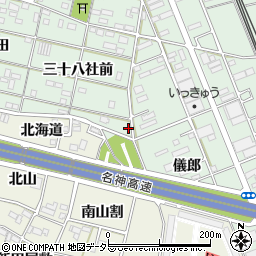 愛知県一宮市大和町妙興寺三十八社前81周辺の地図