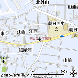 愛知県一宮市上祖父江江西32周辺の地図