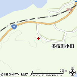 島根県出雲市多伎町小田767周辺の地図