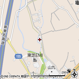 静岡県御殿場市竈1650周辺の地図