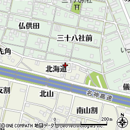愛知県一宮市大和町氏永北海道804周辺の地図