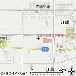 愛知県一宮市明地（宮東）周辺の地図