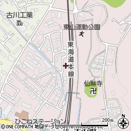 滋賀県彦根市古沢町1028周辺の地図