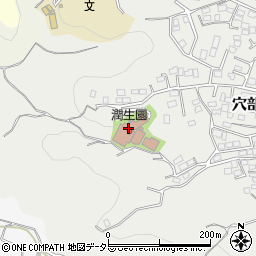 神奈川県小田原市穴部377周辺の地図