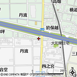 愛知県一宮市大和町妙興寺丹波57周辺の地図