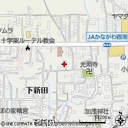 ドライクリーニング富士鴨宮本店周辺の地図