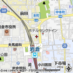 愛知県岩倉市本町神明西20周辺の地図