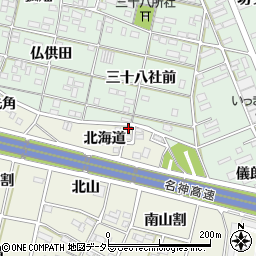 愛知県一宮市大和町氏永北海道803周辺の地図