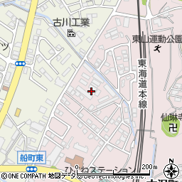 滋賀県彦根市古沢町717周辺の地図