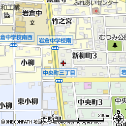 ラーメンまこと屋岩倉店周辺の地図