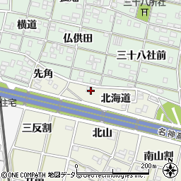 愛知県一宮市大和町氏永北海道818周辺の地図