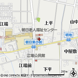 一宮市役所　朝日東児童館周辺の地図