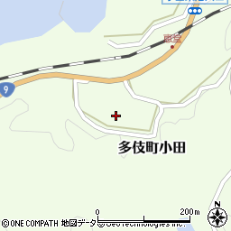 島根県出雲市多伎町小田747周辺の地図