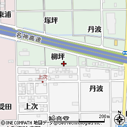 愛知県一宮市大和町妙興寺柳坪34周辺の地図