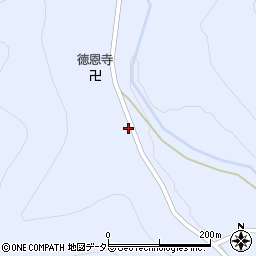 京都府京都市左京区久多上の町168周辺の地図