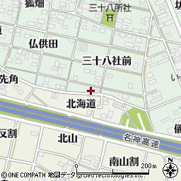 愛知県一宮市大和町妙興寺三十八社前71周辺の地図