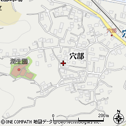 神奈川県小田原市穴部184周辺の地図