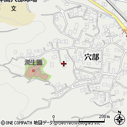 神奈川県小田原市穴部386周辺の地図