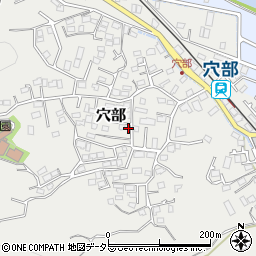 神奈川県小田原市穴部166周辺の地図