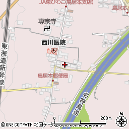 滋賀県彦根市鳥居本町1812周辺の地図