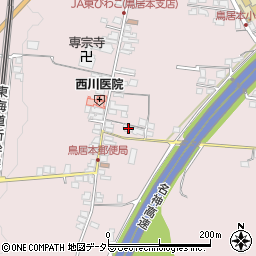 滋賀県彦根市鳥居本町1813周辺の地図