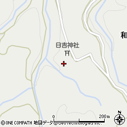 京都府綾部市和木町西浦周辺の地図