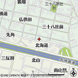 愛知県一宮市大和町妙興寺三十八社前67周辺の地図